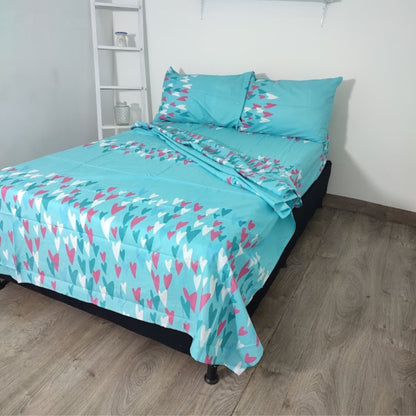 Juego de Sábanas cama King (2.00 x 2.00 ) SABMF890