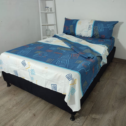 Juego de sabanas cama Semi doble  (1.20 x 1.90) SABMF896