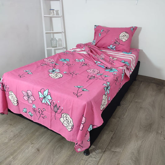 Juego de sabanas cama Sencilla  (1.00 x 1.90) SABMF898