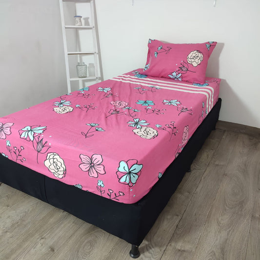Juego de sabanas cama Sencilla  (1.00 x 1.90) SABMF898