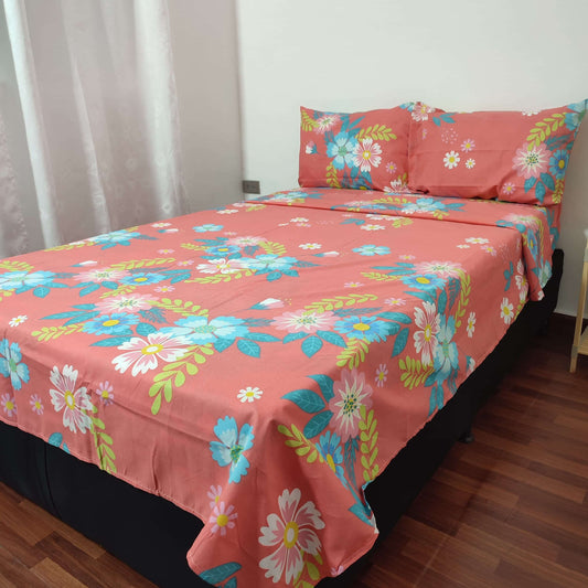Juego de Sábanas cama doble (1.40 x 1.90) SABMF917