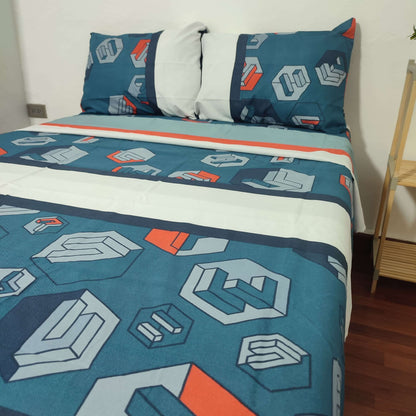Juego de Sábanas cama King (2.00 x 2.00 ) SABMF922