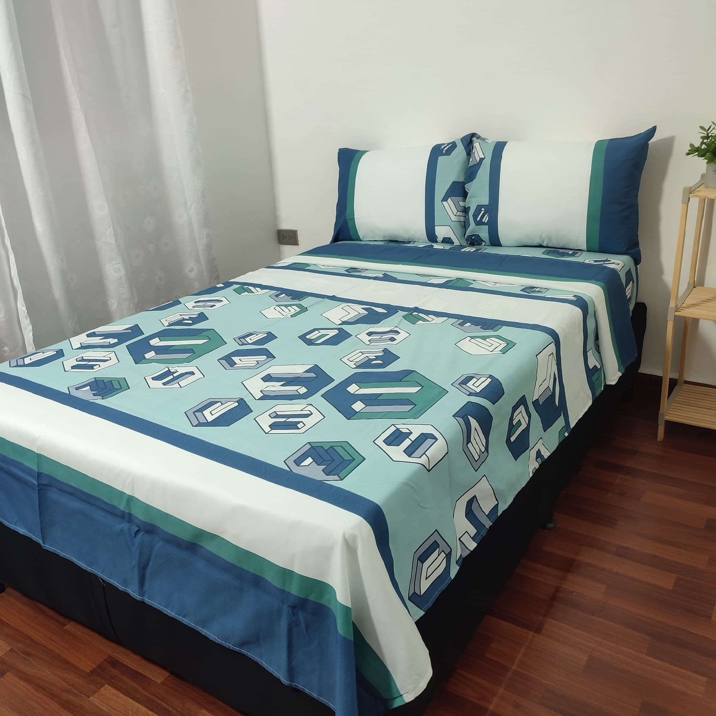 Juego de Sábanas cama doble (1.40 x 1.90) SABM923