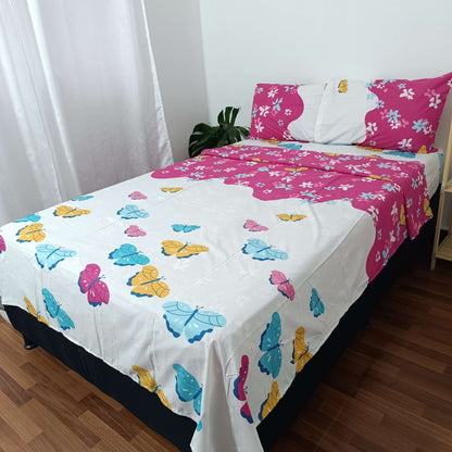 Juego de sabanas cama Queen  (1.60 x 1.90) SABMF940