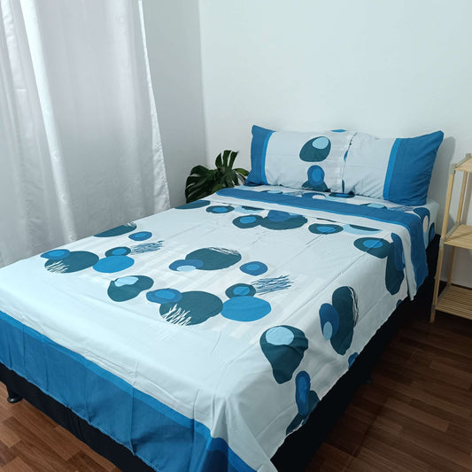 Juego de sabanas cama Queen  (1.60 x 1.90) SABMF937