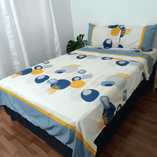 Juego de sabanas cama Queen  (1.60 x 1.90) SABMF938