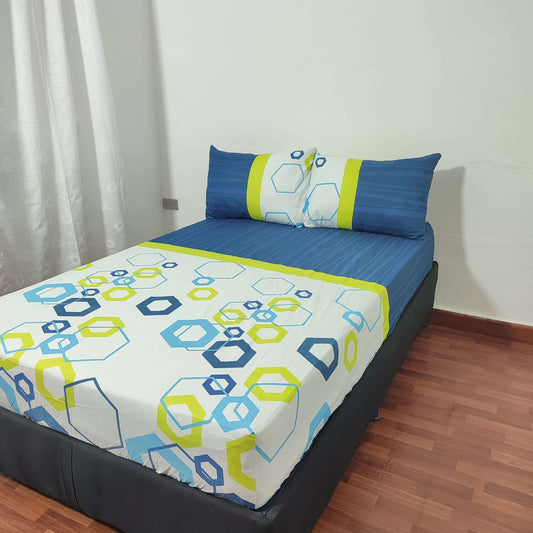 Sabana Ajustable Cama Doble (1.40x1.90) SEMISAB129