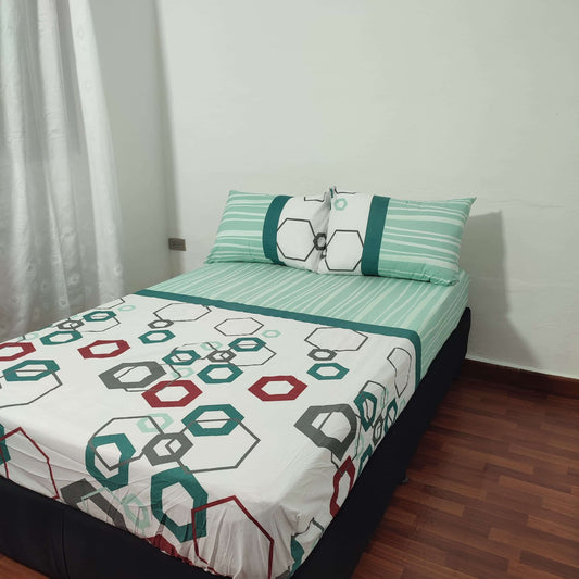 Sabana Ajustable Cama Doble (1.40x1.90) SEMISAB133