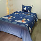 Acolchado Infantil Doble Faz SUALK64 Mickey Azul CAMA SENCILLA (1.00X1.90)