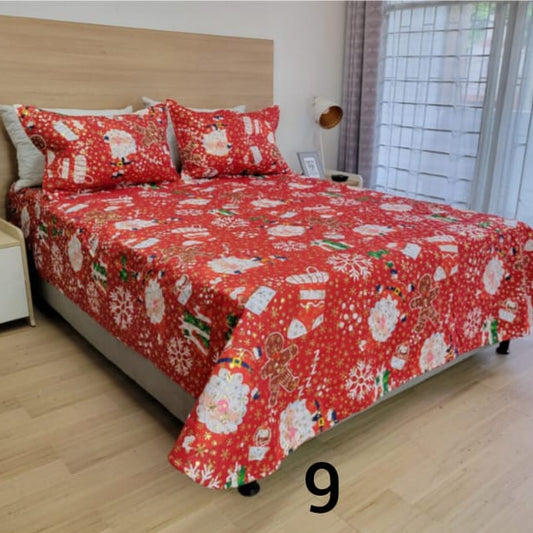 Colcha Termosellada  Unifaz Navideña UNINAV004