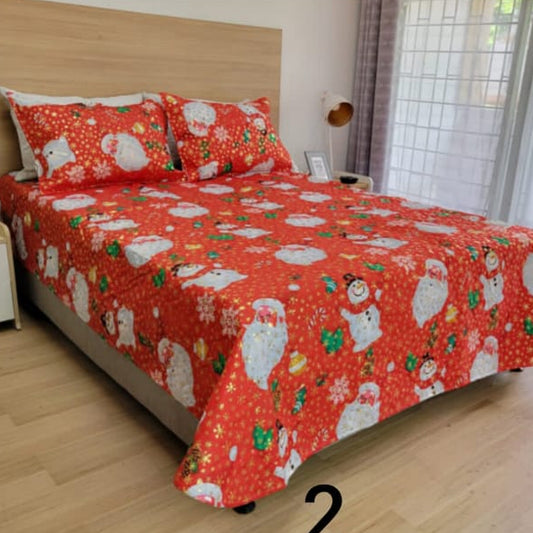Colcha Termosellada  Unifaz Navideña UNINAV008