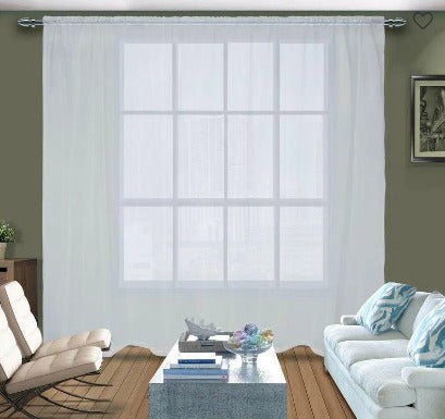 Velo Liso Blanco 2.80 x 2.20